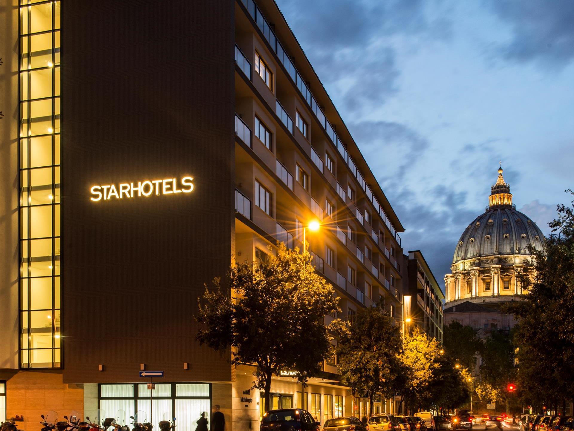 Starhoteles Michelangelo Roma Exterior foto
