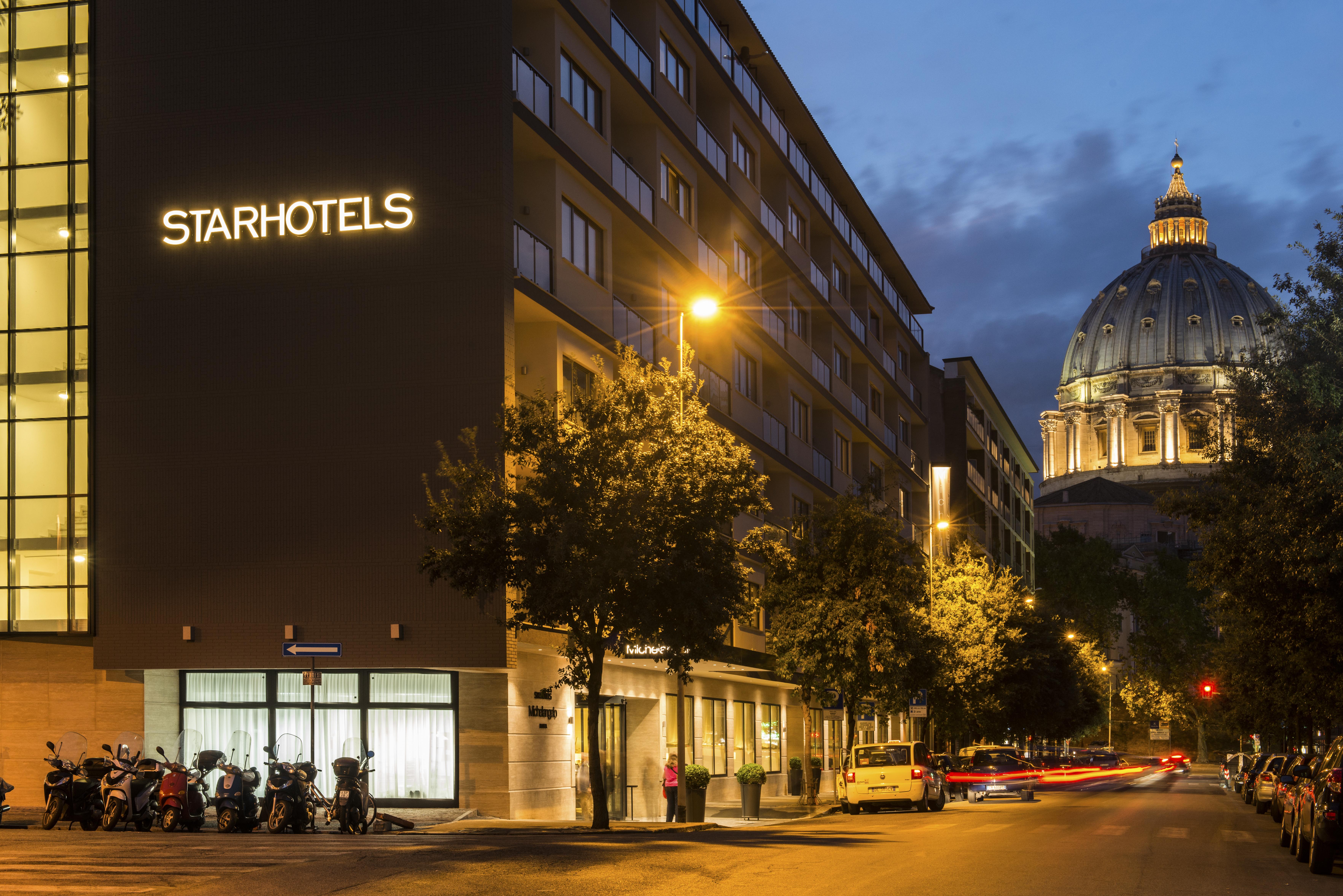Starhoteles Michelangelo Roma Exterior foto